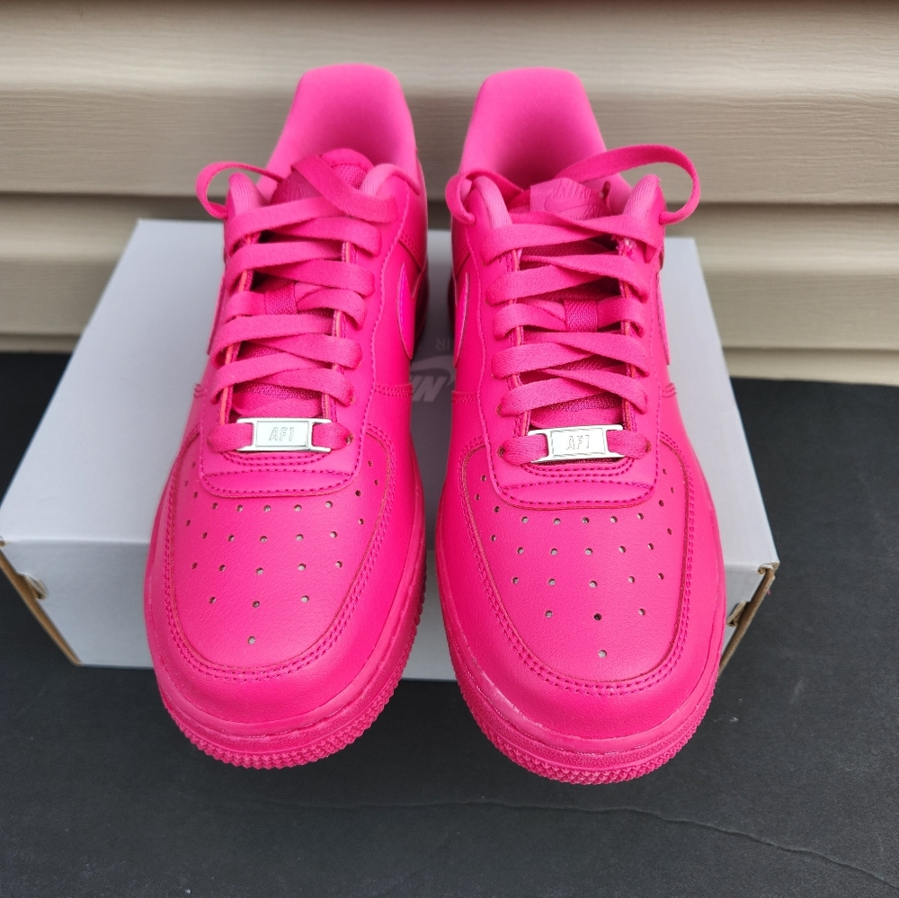 Women's Nike Air Force 1 Low Fireberry Fierce Pink - Picture 6 of 6